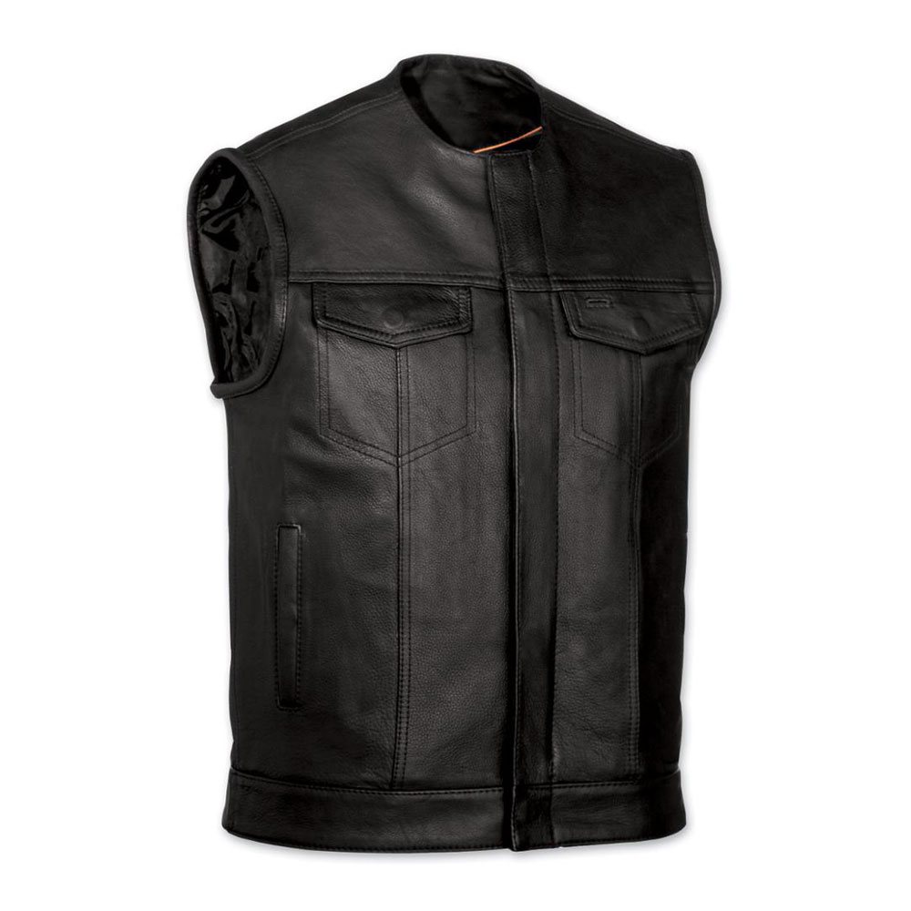 Motorbike Leather Vest NG-6713