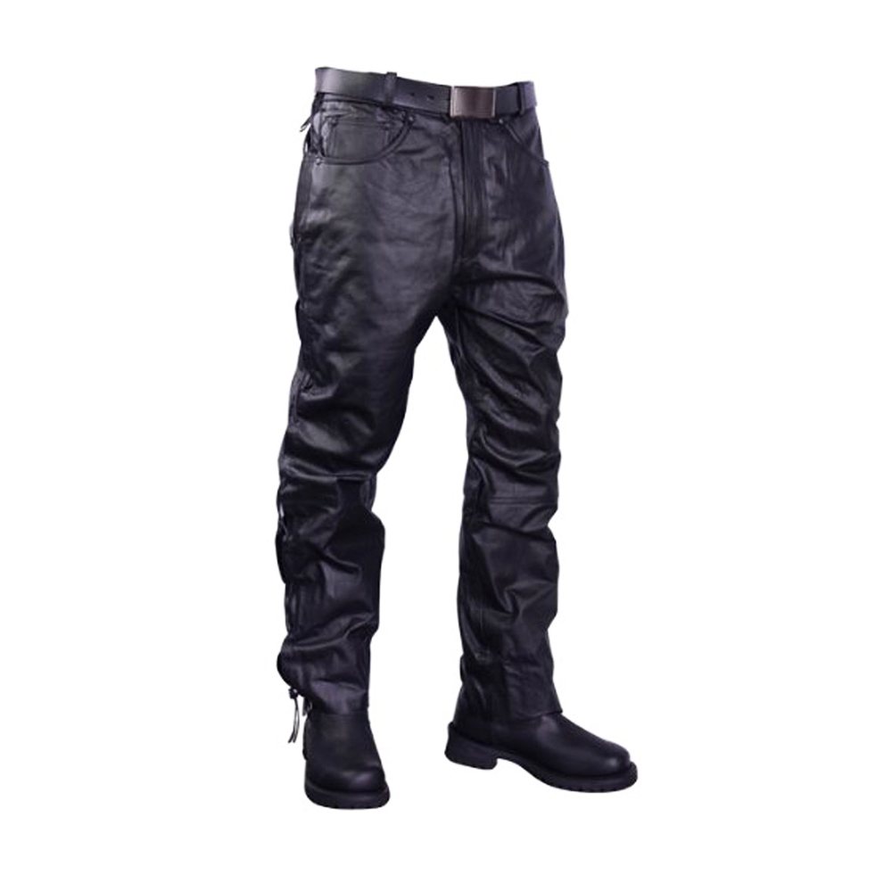 Men Leather Fashion Pant NG-61004