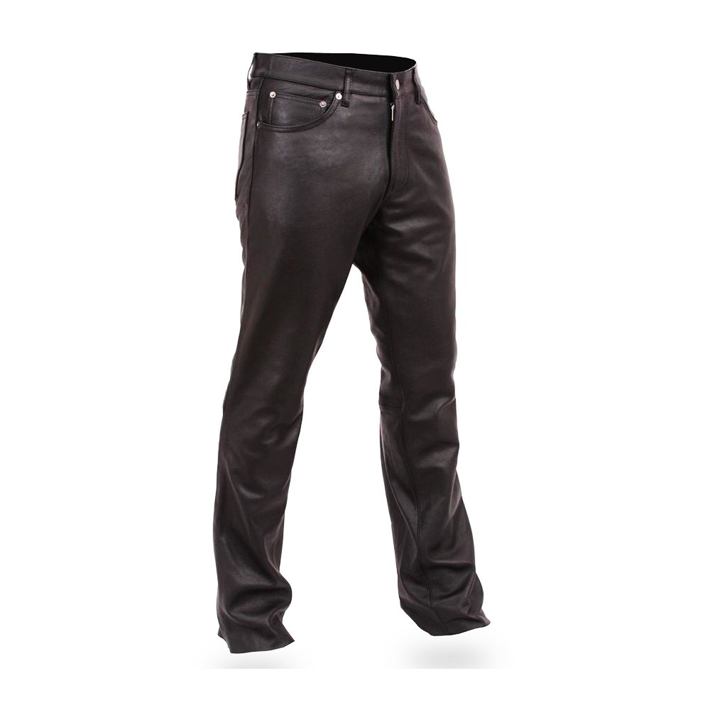Men Leather Fashion Pant NG-61005