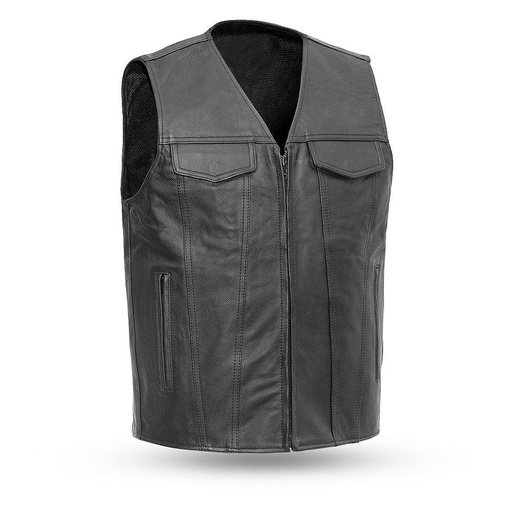 [NG-6708] Motorbike Leather Vest NG-6708
