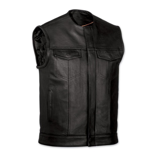 Motorbike Leather Vest NG-6713