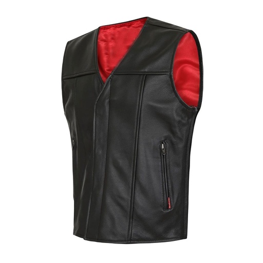 [NG-6719] Motorbike Leather Vest NG-6719