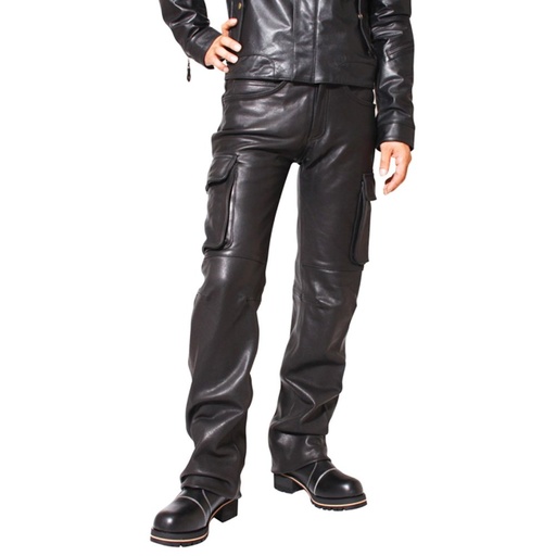 Men Leather Fashion Pant NG-61007