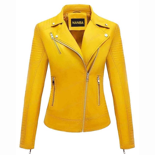[NG-61103] Women Fashion Leather Jacket NG-61103